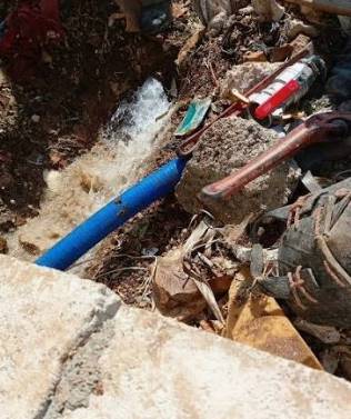 المياه : ضبط اعتداءات على خطوط ناقلة في ‏عجلون وعمّان