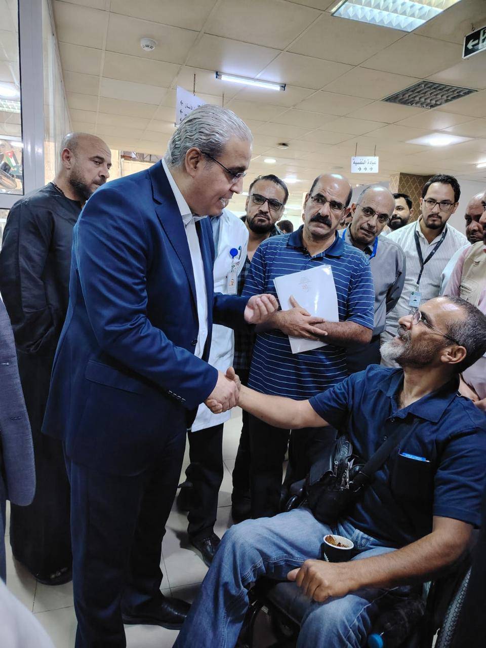 البدور : حل مشكلة مركز عجلون الشاملقريباً .ويوجه بتسريع العمل في توسعة مستشفيات جرش و عجلون ويتفقد مستشفى الأميرة بسمه...صور