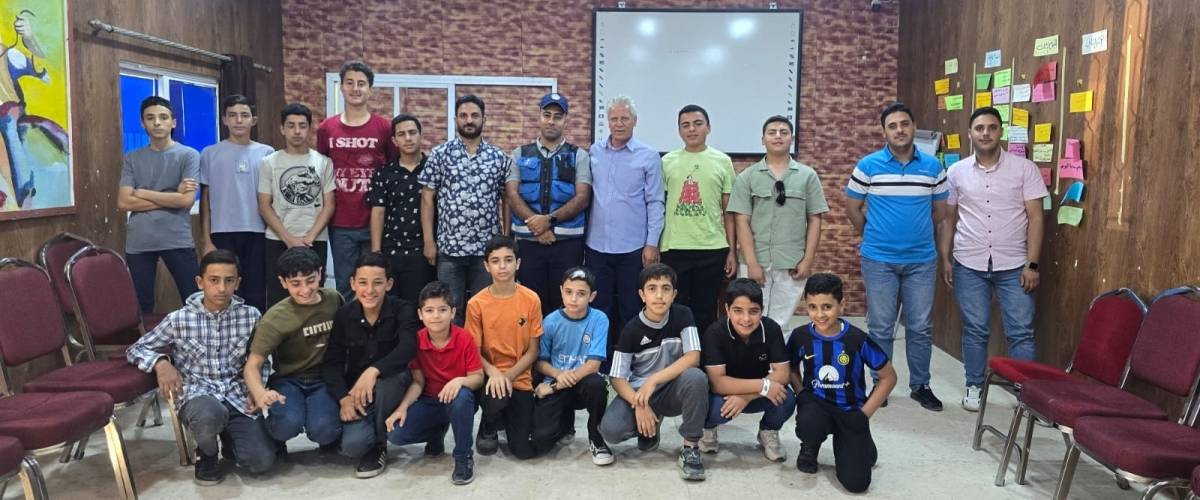 ورشة حول دور الشباب بالمشاركة في إدارة المخاطر والأزمات