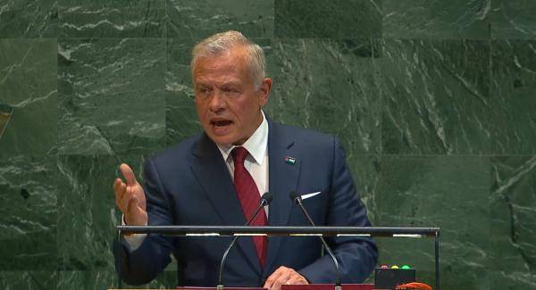 عاجل.. الملك: الوقت قد حان حتى يصبح السلام واقعا