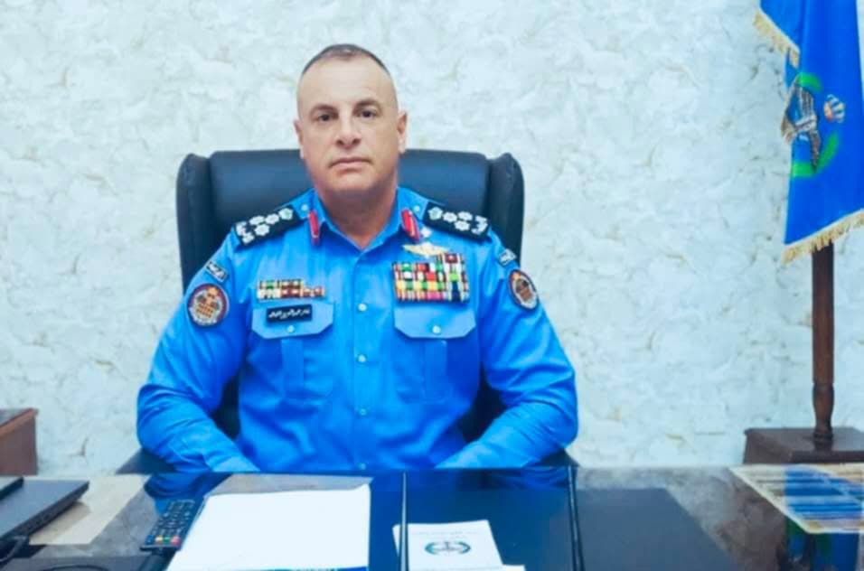 العميد بشار عبد العزيز مسلم الهباهبة مديراً لشرطة وسط عمان.