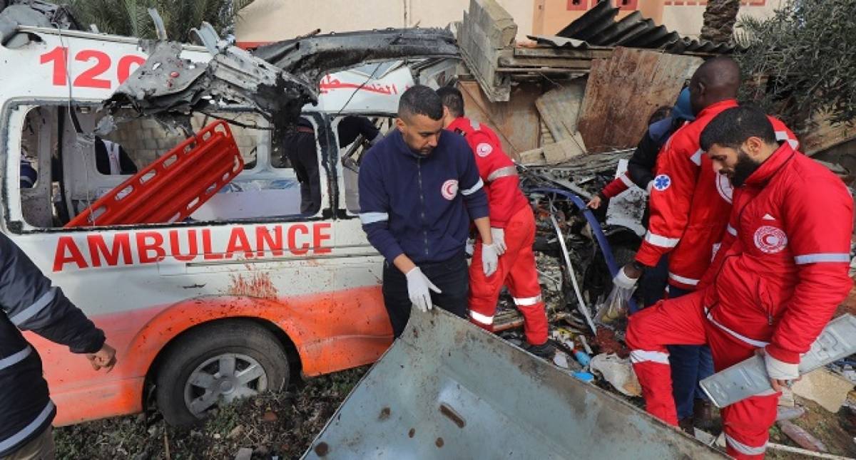 الهلال الأحمر الفلسطيني: توقف محطة الأكسجين الخاصة بمستشفى القدس بتل الهوى