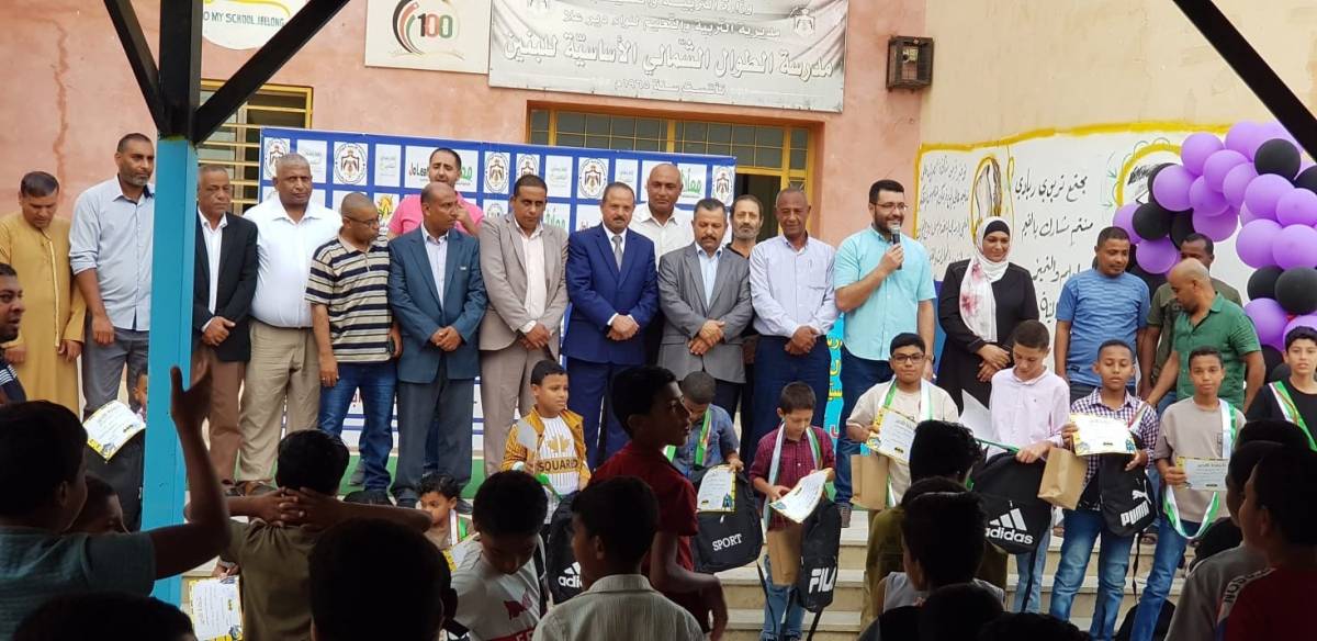 الرحامنة يتفقد مدارس الطوال الشمالي و المشاهرة