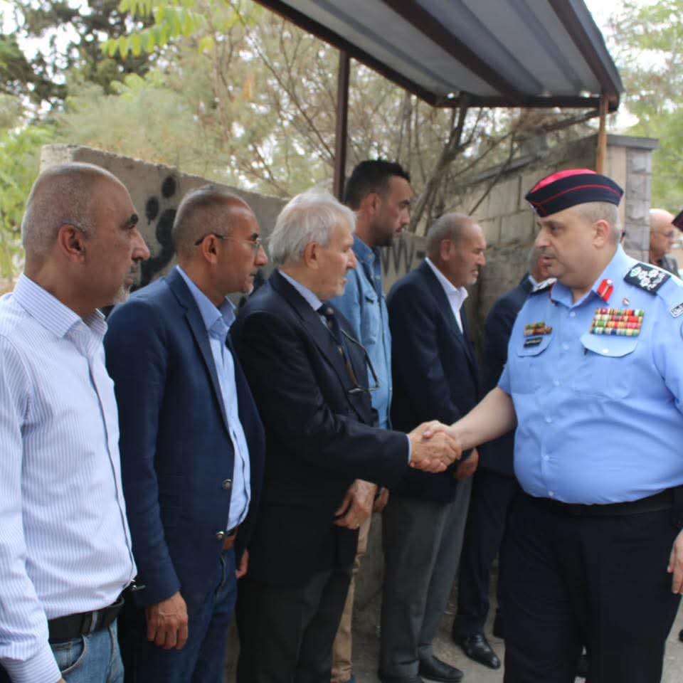 الامن العام يشارك في تشييع جثمان والدة العميد المتقاعد احمد حسين  الساكت