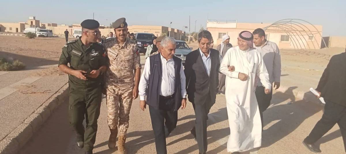 وزير الشباب يزور معهد تدريب الجفر