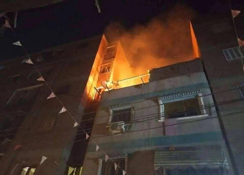 إصابة رجل وزوجته بحروق إثر حريق منزل في إربد