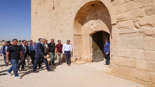 افتتاح مشروع تطوير قلعة القطرانة الأثرية