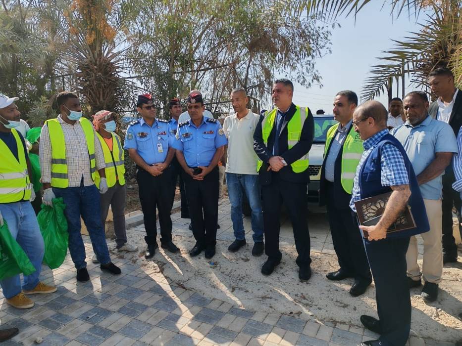 إطلاق الحملة الوطنية للنظافة بهمتنا نحمي بيتنا في غور المزرعة