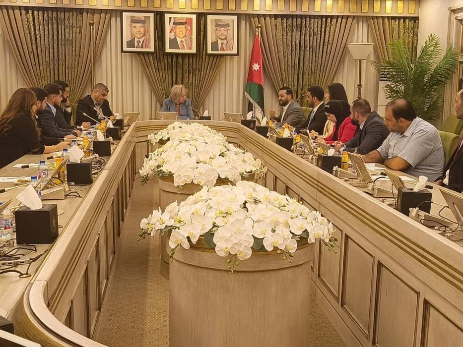 العين النجار تلتقي وفدًا من مبادرة ملهمون