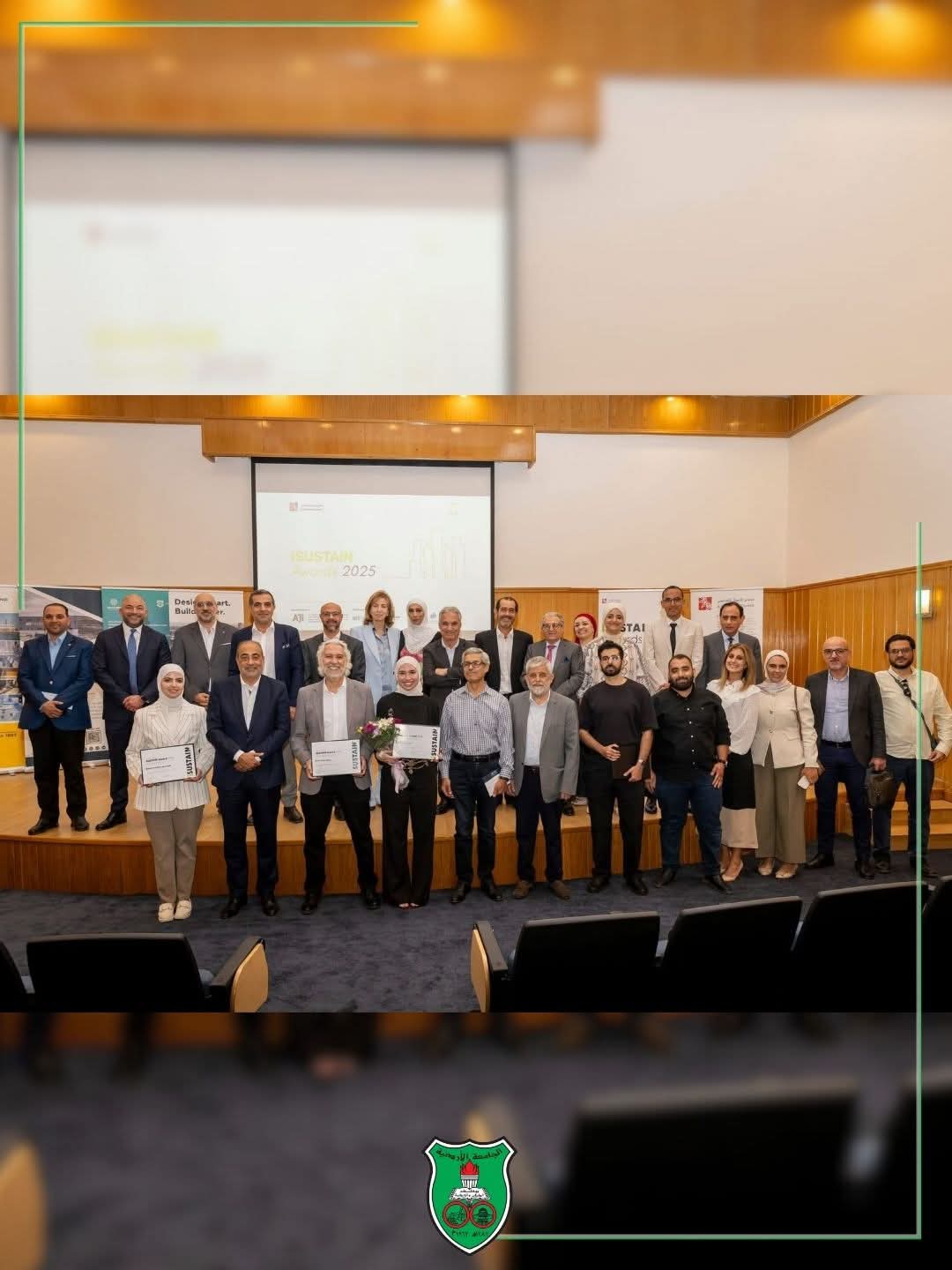 الجامعةُ الأردنيّة تتألّق في مسابقة iSustain للاستدامة في مشاريع تخرّج هندسة العمارة