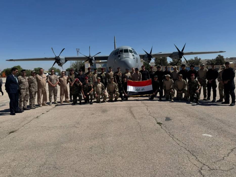 الفرق العسكرية العراقية تصل عمان للمشاركة في مسابقة المحارب الدولية