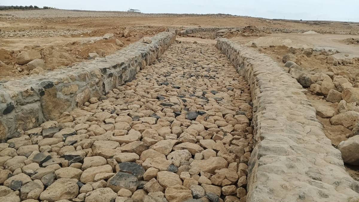 إنهاء المرحلة الأولى من مشروع تأهيل وادي ام الجمال الأثري ـ القناة الأثرية