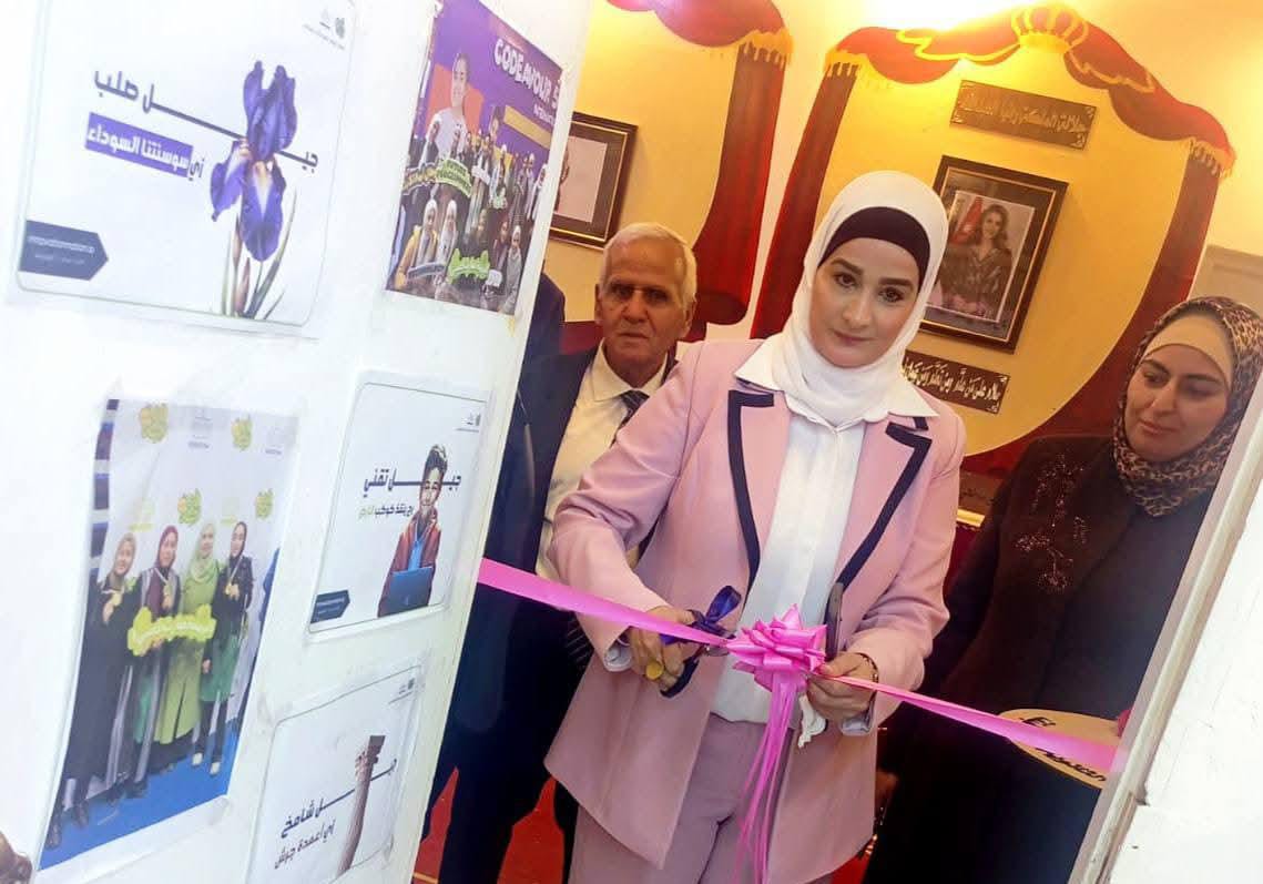 السواريس تفتح غرفة الذكاء الاصطناعي في مدرسة سحاب الثانوية الشاملة للبنات