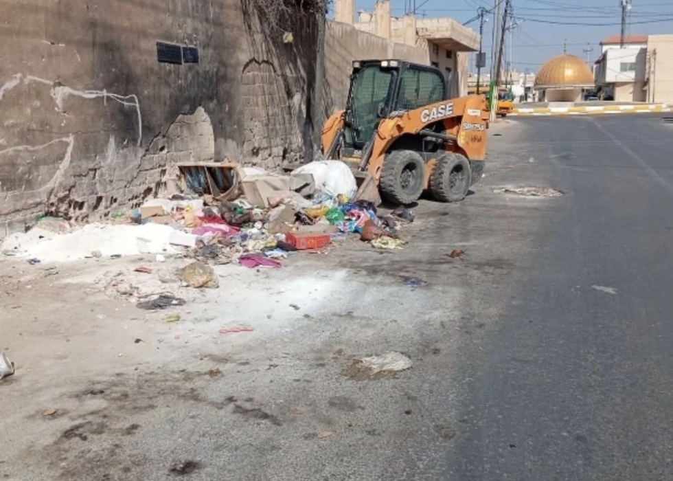 بلدية الرمثا تستنكر الأعمال التخريبية المتعمدة وتتوعد المخربين بالملاحقة القانونية