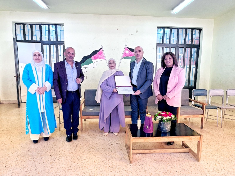 متصرف لواء وادي السير يرعى الاحتفال بيوم المعلم في مدرسة عراق الأمير الثانوية المختلطة