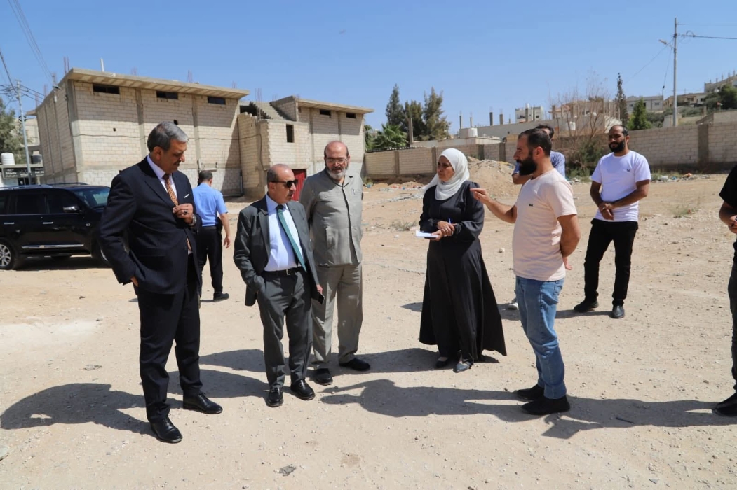 وزير الإدارة المحلية يتفقد بلديتي الحلابات والظليل...صور