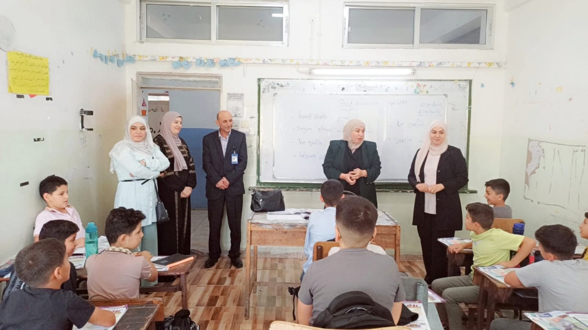 الشطناوي تشدد على الانضباط وترسيخ الانتماء عبر مبادرة لمدرستي انتمى في مدارس بني كنانة