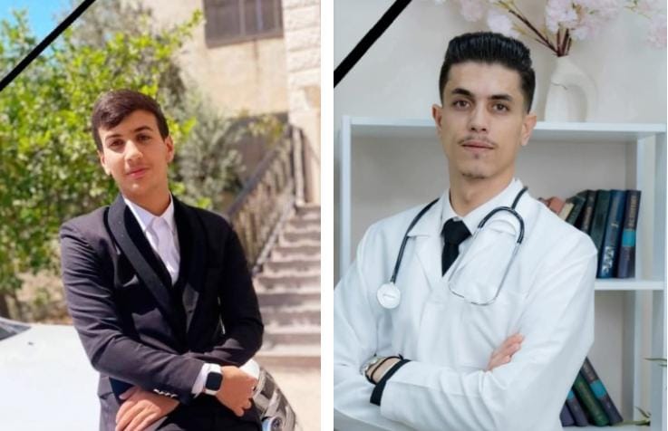 وفاة الدكتور مصطفى الداروشة والممرض كرم الداروشة إثر حادث سير مؤسف