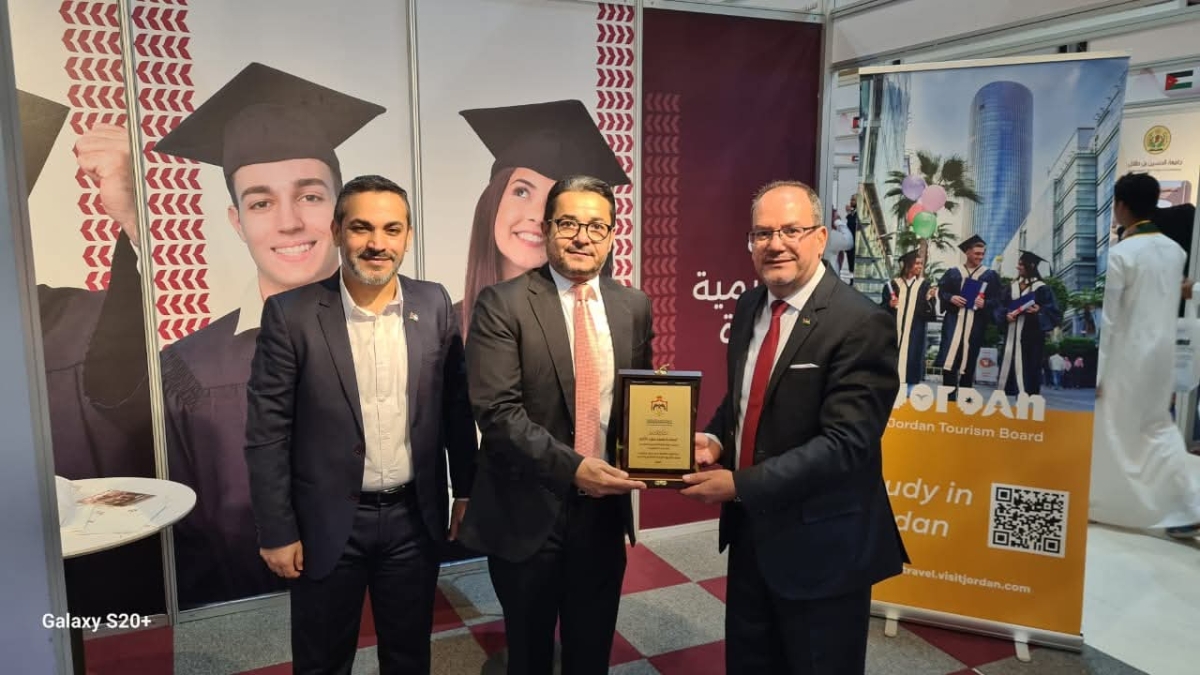 بالتعاون بين وزارة التعليم العالي والبحث العلمي وهيئة تنشيط السياحة الأردن يشارك في معرض التعليم والتدريب MEETES  المقام في مدينة جدة