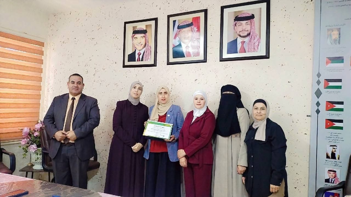 مديرية تربية قصبة عمان تكرم المدارس الفائزة والمشاركة في جائزة سنبلة