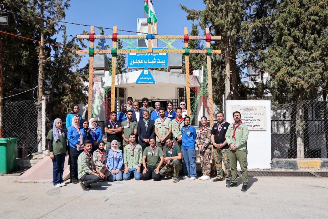 وزير الشباب يتابع فعاليات دورة الدراسة الأولية الكشفية في بيت شباب عجلون ودورة التايكواندو في مركز شباب عنجرة