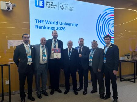 عمان الأهلية تفوز بالمركز الأول على الجامعات الأردنية و 401 500 عالمياً بتصنيف التايمز العالمي لعام 2026