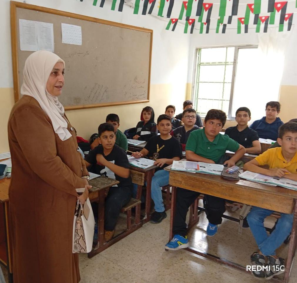 المصري تتفقد مدرسة الدكتور تيسر الجراح الأساسية للبنين