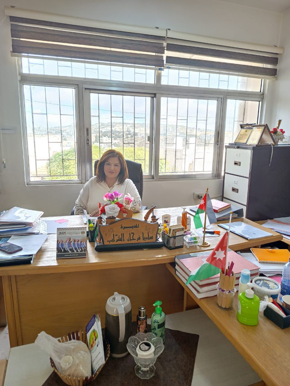 العجارمة في جولة ميدانية لمدارس بدر الجديدة