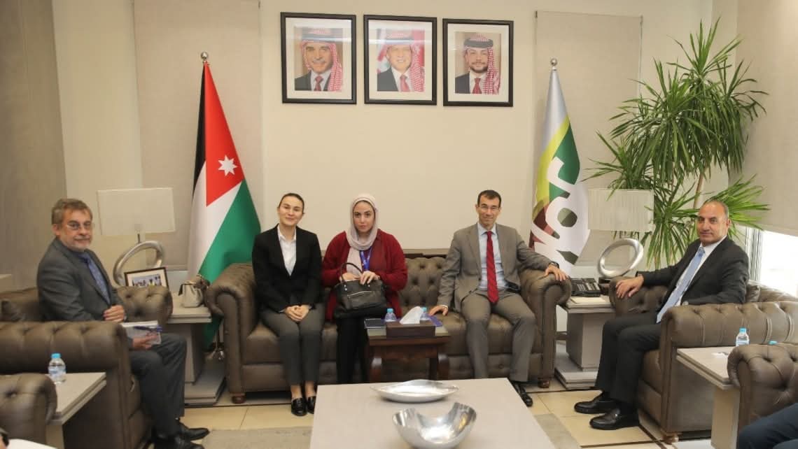 الشواربة يلتقي سفير الاتحاد الأوروبي.