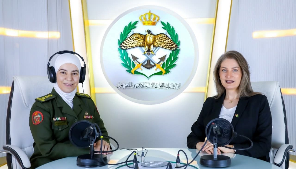 إذاعة الجيش العربي تستضيف الدكتورة هبة عباسي