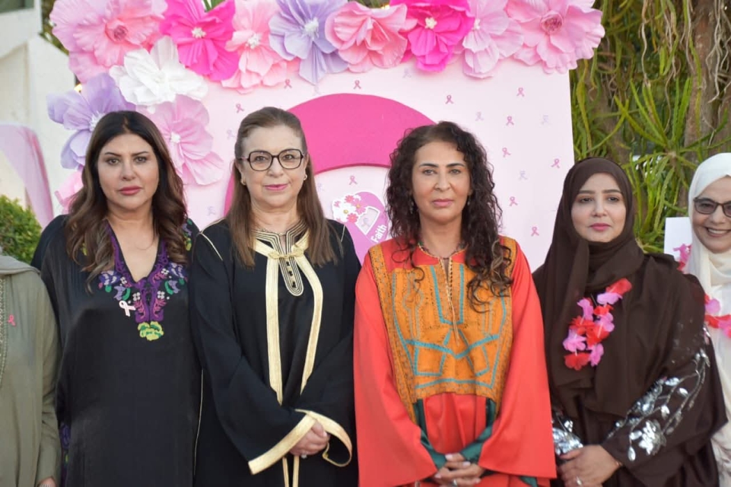 سفيرة الأردن في المغرب جمانة غنيمات تشارك في حفل عشاء خيري لدعم مرضى سرطان الثدي...صور