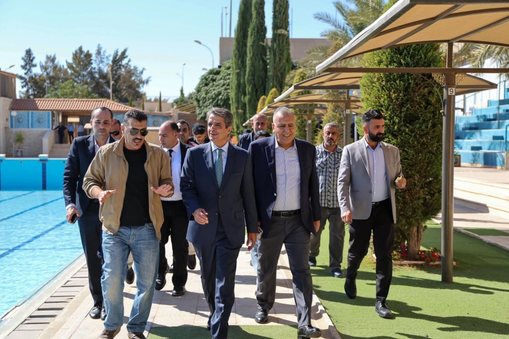 وزير الشباب يتفقد مدينة الأمير هاشم للشباب وعدداً من المراكز الشبابية في محافظة مأدبا ...صور
