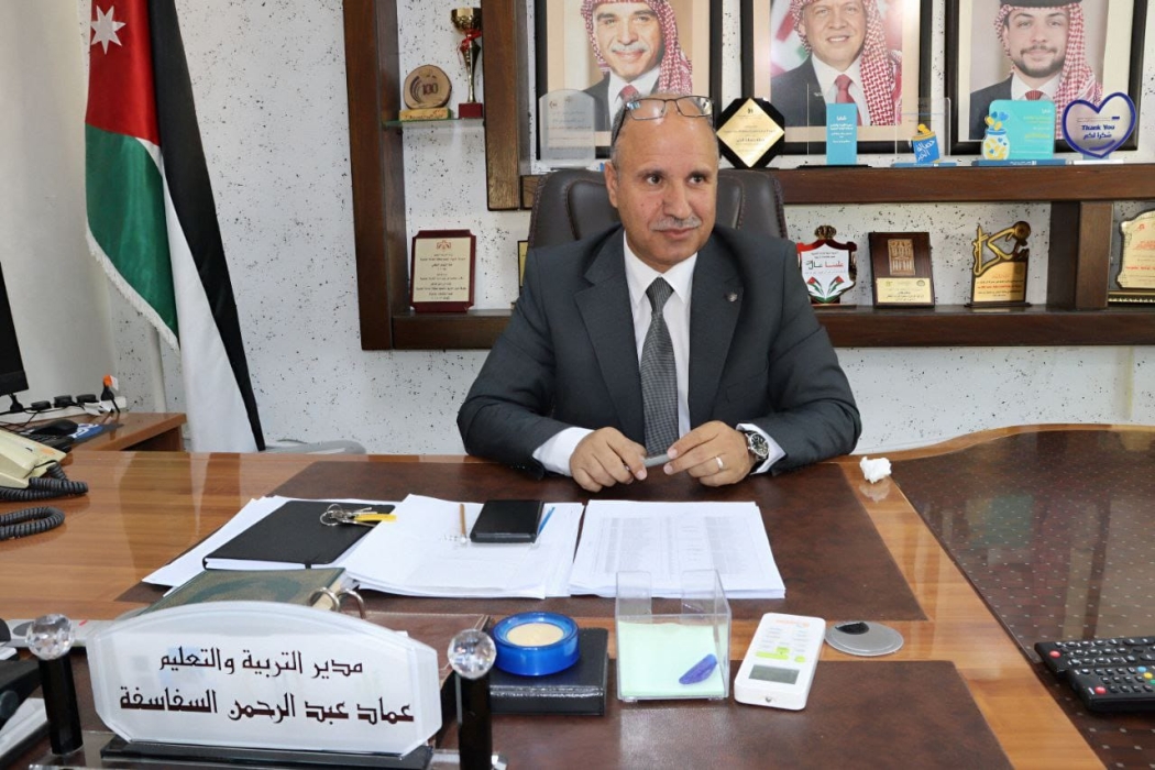 السفاسفة يترأس اجتماعا لمناقشة إعداد الخطة التطويرية في مديرية تربية البادية الجنوبية