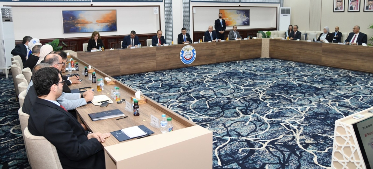 العلوم والتكنولوجيا تبحث تعزيز التعاون الأكاديمي مع وزارة التعليم العالي السورية