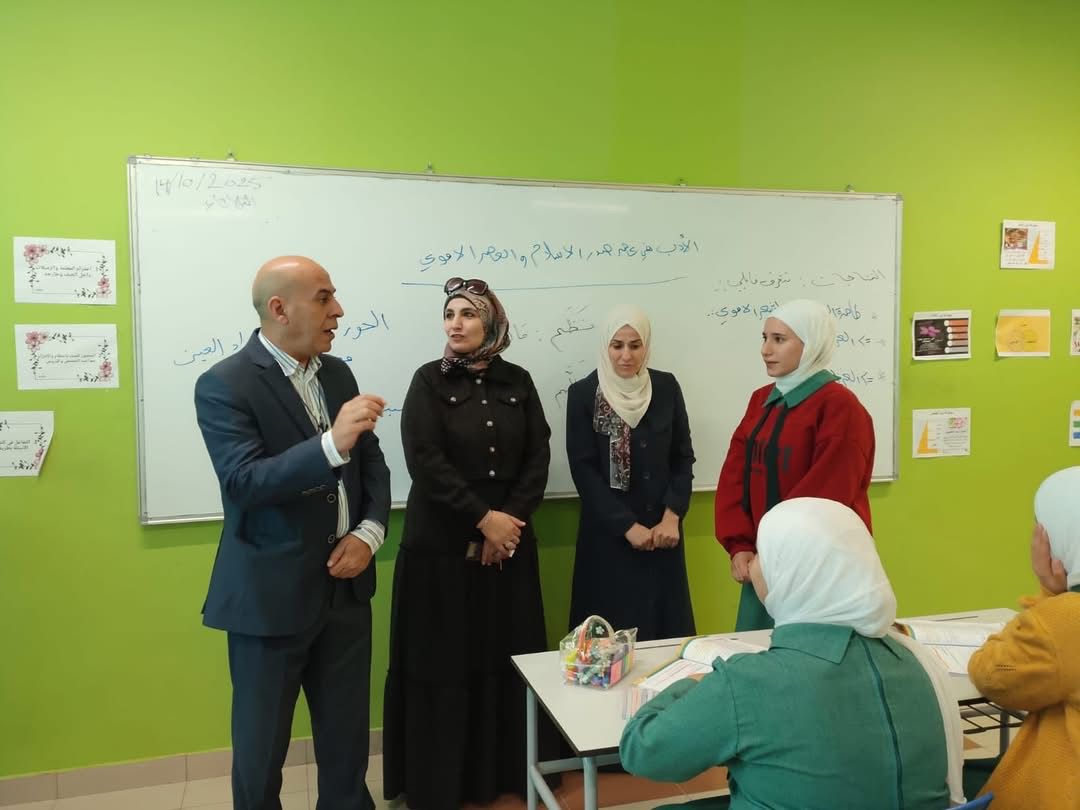 اللصاصمة يتفقد مدرسة خديجة بنت خويلد