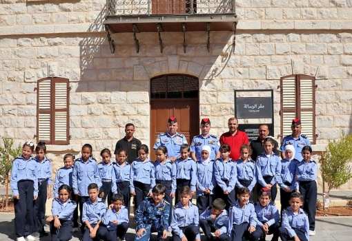 إطلاق دورة الشرطي الصغير لطلبة المدارس في معان