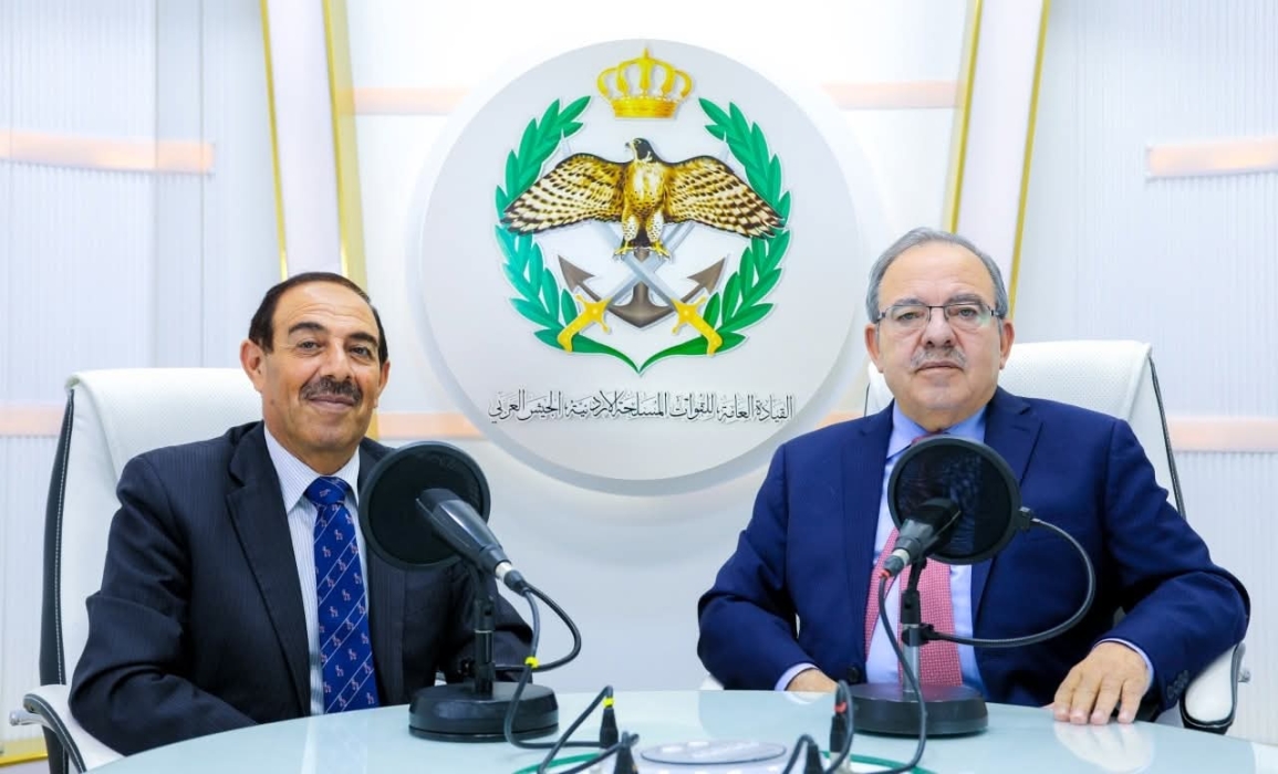 إذاعة الجيش العربي تستضيف الاستاذ سلطان الحطاب