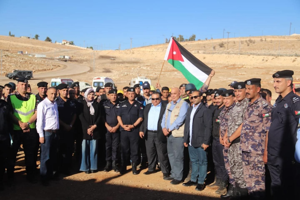 تمرينان وهميان في مديريتي شرطة المفرق والرمثا ...صور