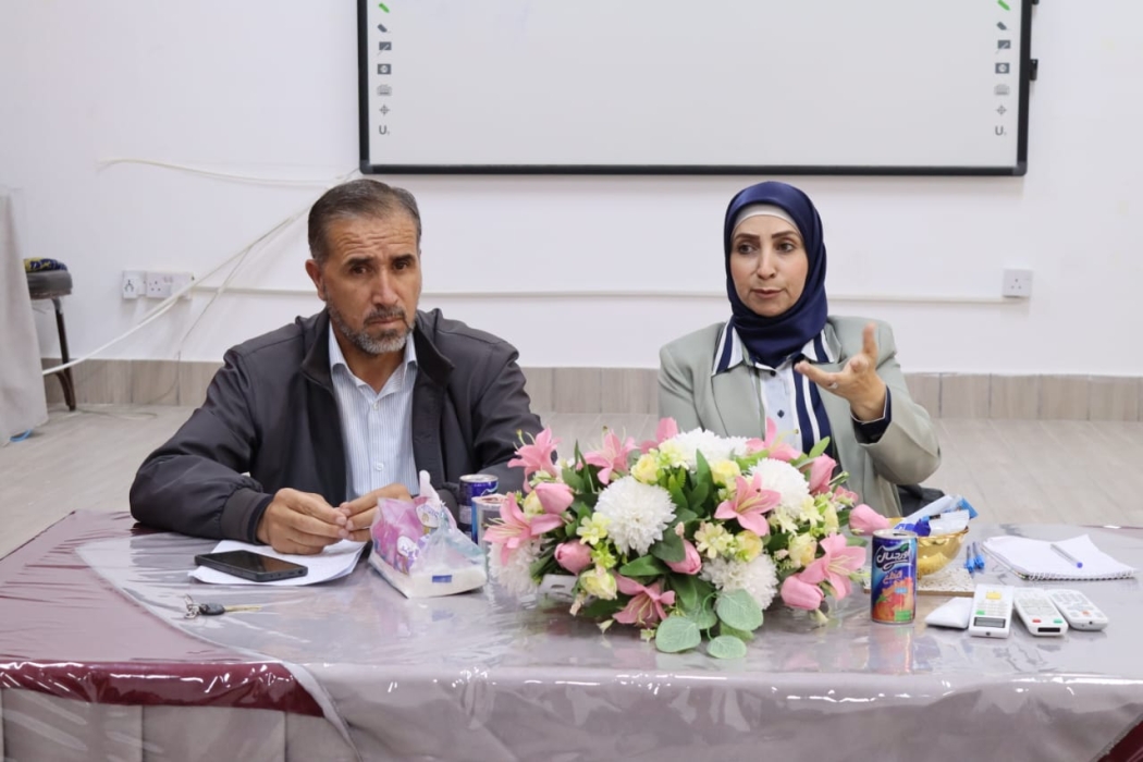 السلامين تعقد اجتماعا لضباط ارتباط الاعلام الرقمي في مدارس تربية لواء الشوبك