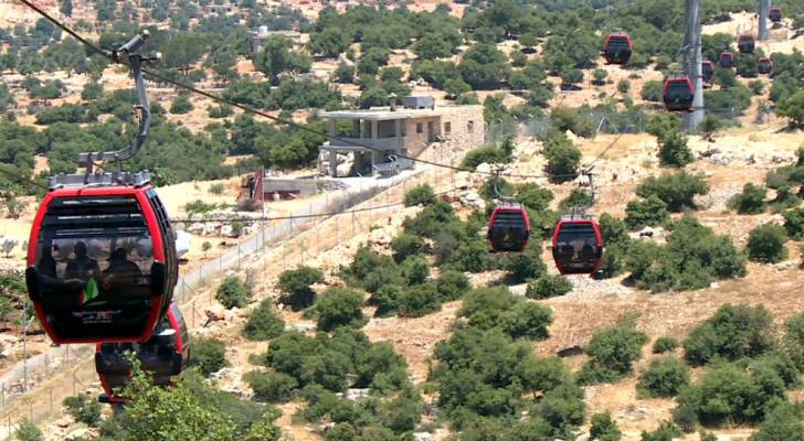 عجلون على الخريطة العالمية: تلفريك المدينة الخضراء يستقبل قرابة مليون زائر!