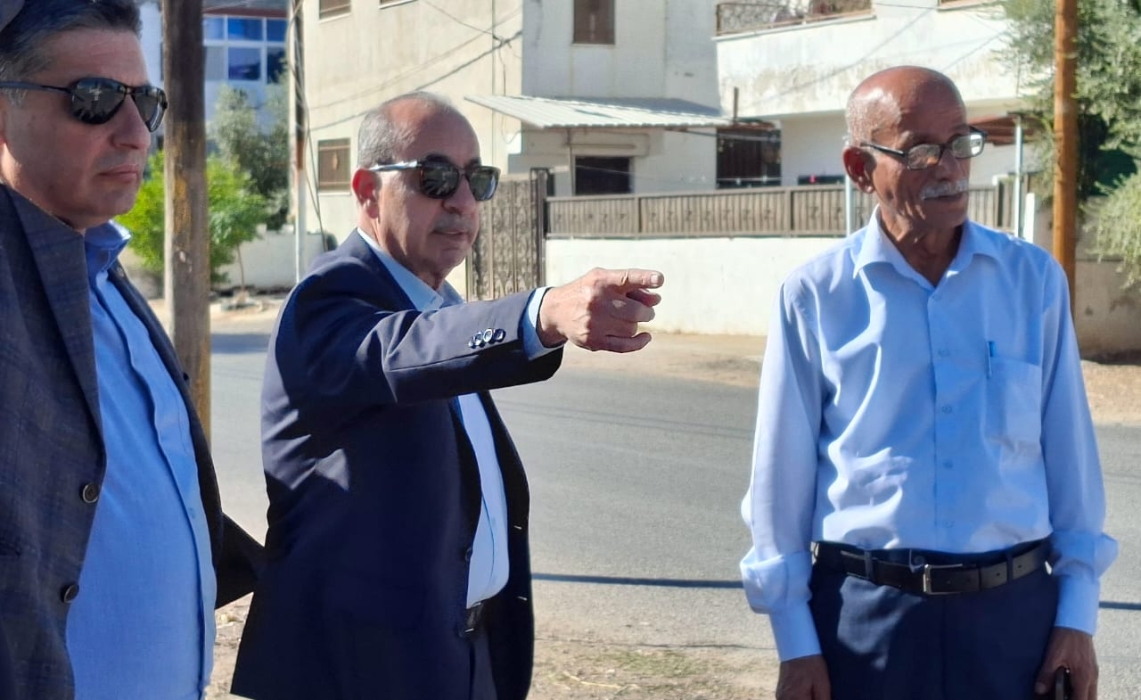 المصري يطلع على استعداد بلديات في إربد لفصل الشتاء...صور