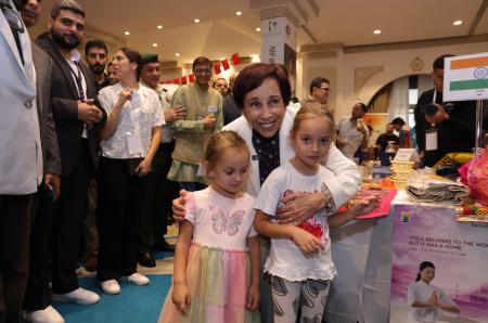 الأميرة بسمة ترعى فعاليات البازار الخيري السنوي للسلك الدبلوماسي