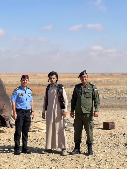 الشرطـة المجتمعيـة تنفذ حملـة توعويـة مع قرب فصل الشتاء