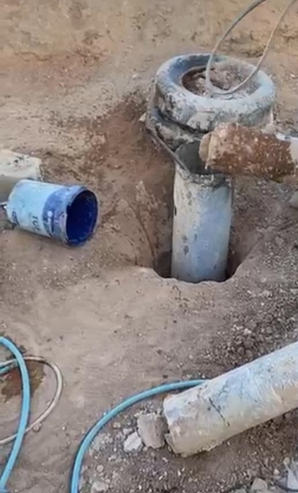 المياه: ردم بئر وضبط حفارة مخالفة وحجزها بالجفر