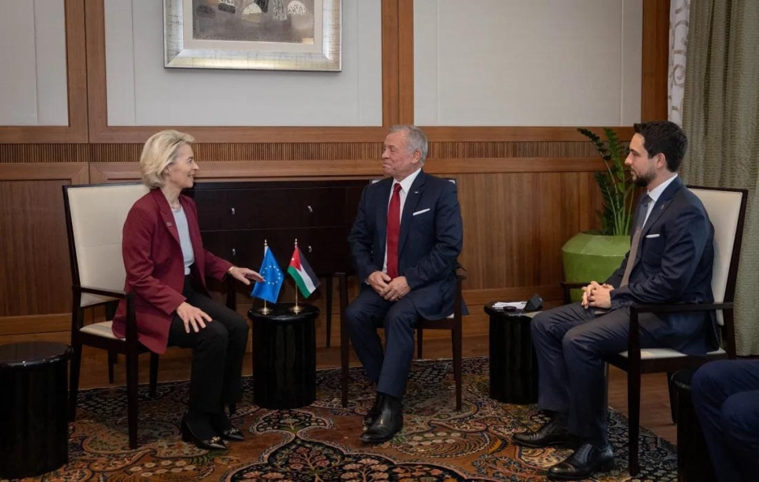 الملك يؤكد أهمية إدامة التنسيق مع الاتحاد الأوروبي حيال المستجدات في المنطقة