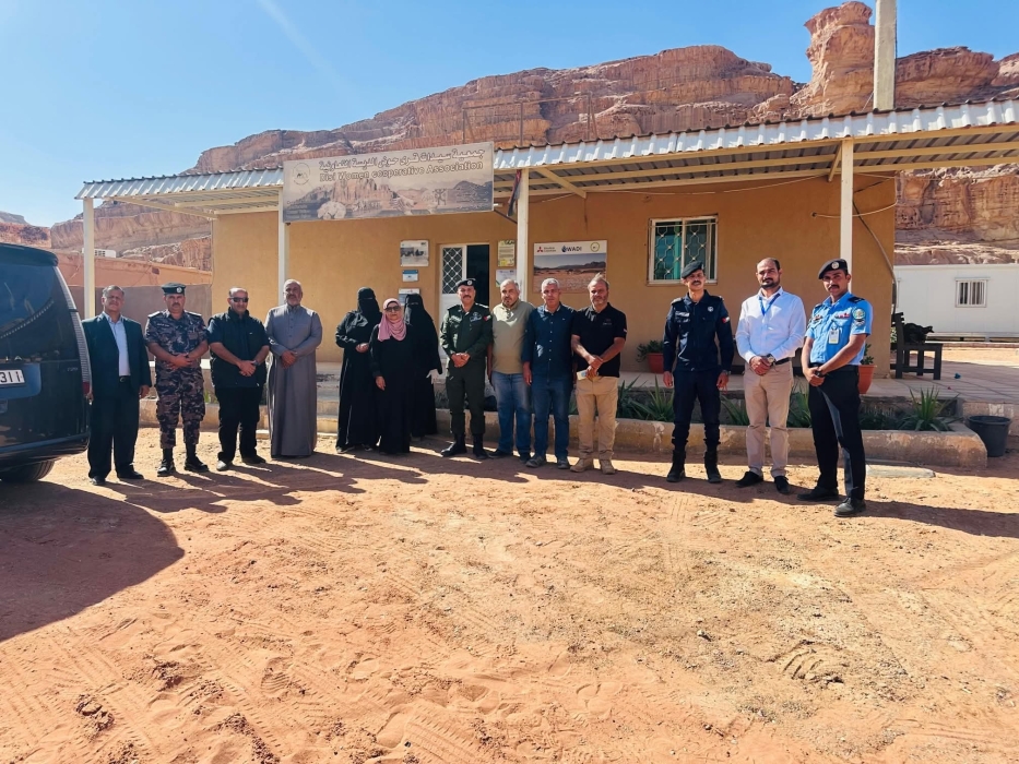 أجتماعات المجالس المحليـة لمركز أمن باديـة الجفـر ومركز أمن باديـة رم