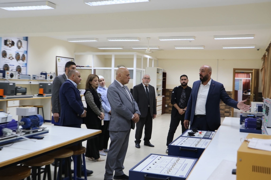 جامعة الزرقاء تستقبل وفدًا من مجلس فرع الزرقاء لنقابة المهندسين الأردنيين