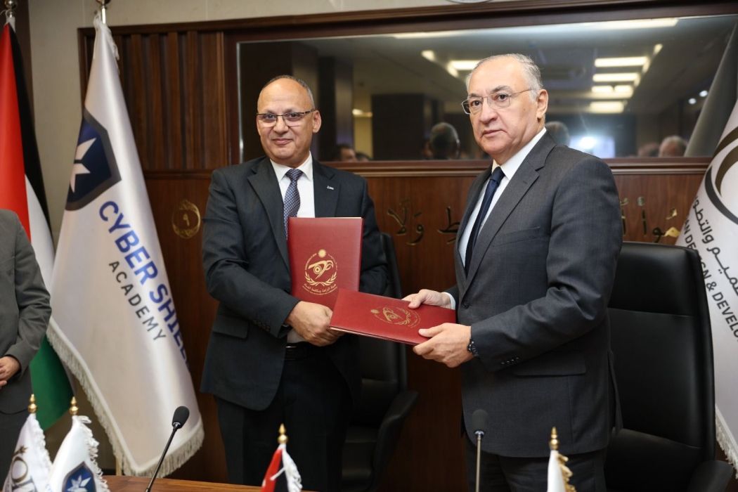 إبرام مذكرة تفاهم بين النزاهة  والمركز الأردني للتصميم والتطوير .