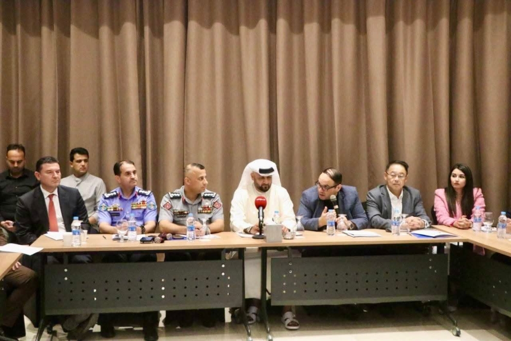 مشاركة أمن الملاعب والاتحاد الرياضي للشرطة في التحضير للبطولة الآسيوية للكراتيه