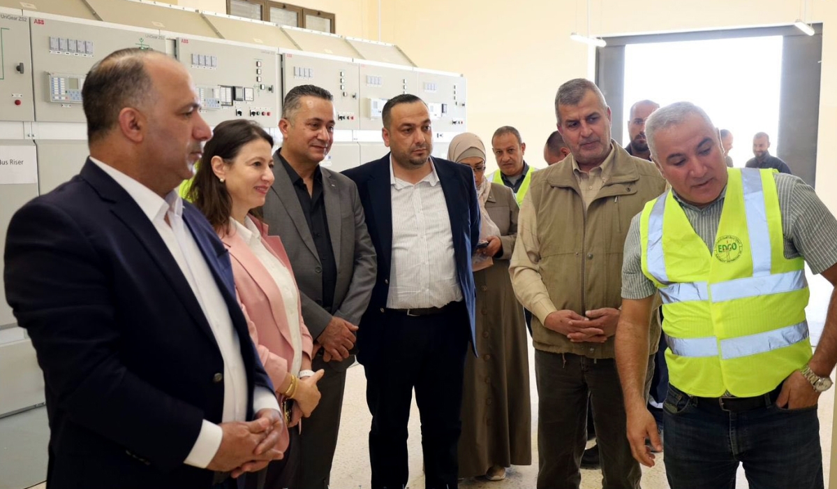 وزير الطاقة يتفقد محطة القواطع الكهربائية في الرامة ويطّلع على جاهزيتها